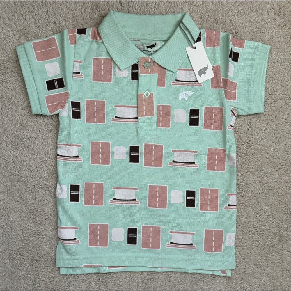 NWT Monica + Andy Smores Polo Summer Toddler Boys Various Sizes